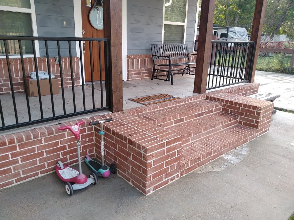 Concrete Cleaning — completed job by LKJ Preferred Services, Houston TX
